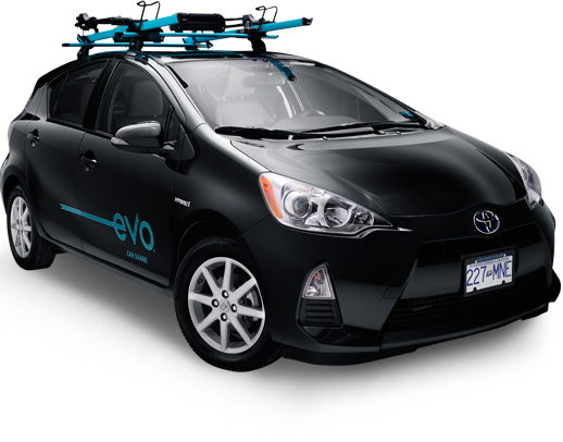 Sign up for Evo Car Share to join the car sharing evolution