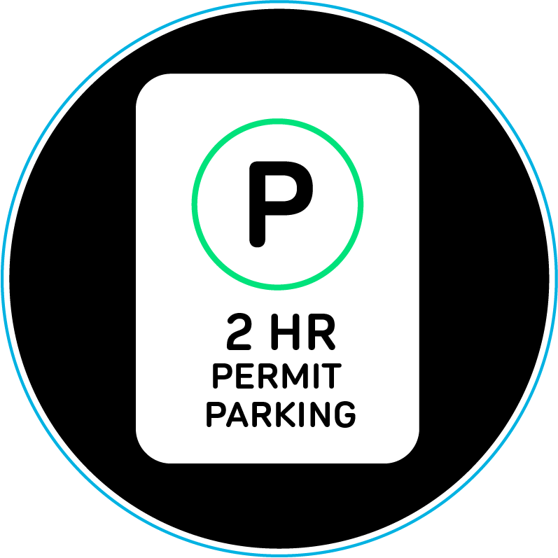 2 Hour Permit Parking