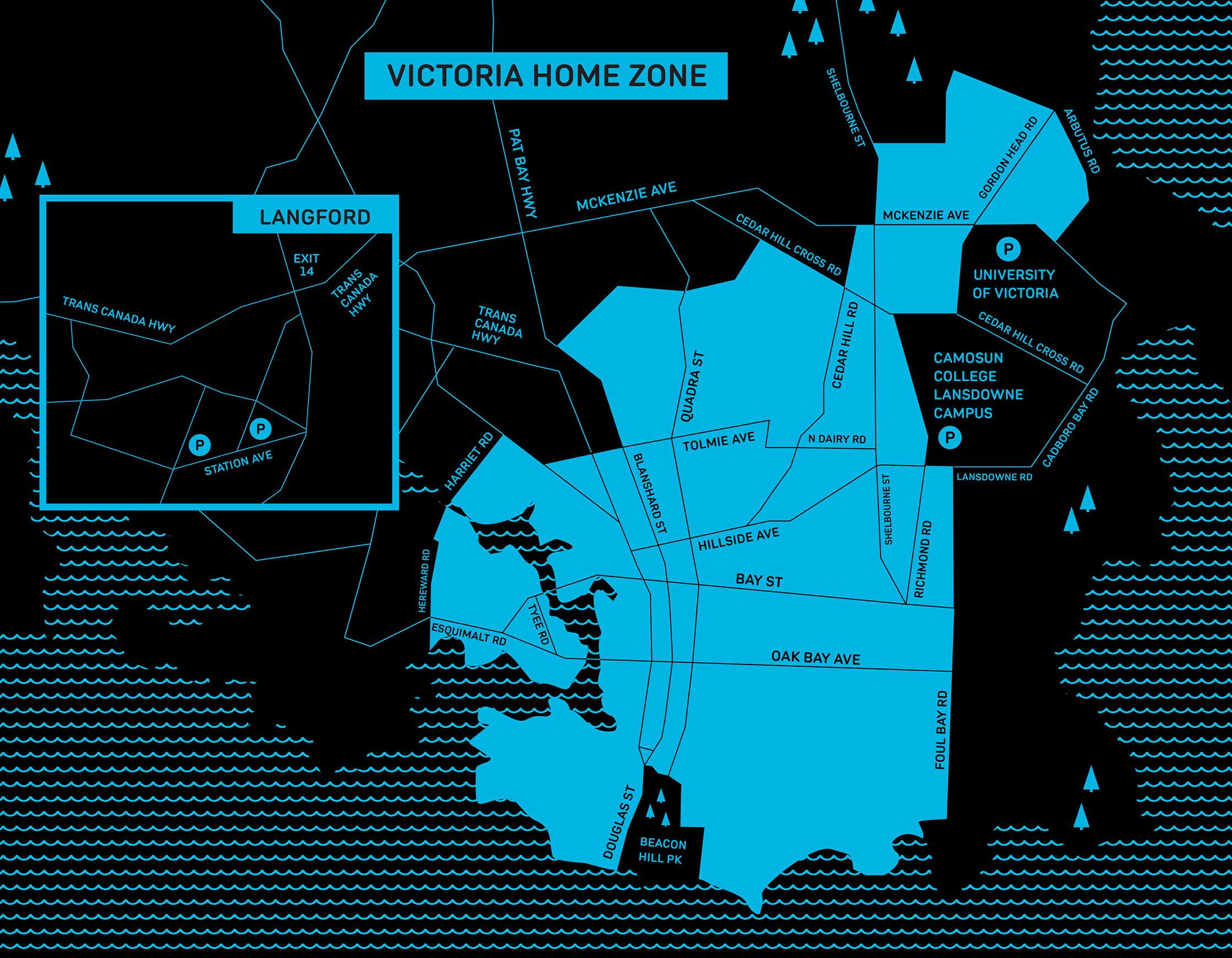 Map of Evo Home Zone Expansion in Victoria